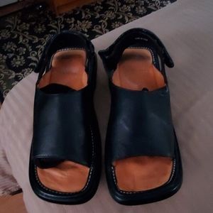 Skechers Mens Leather Sandals